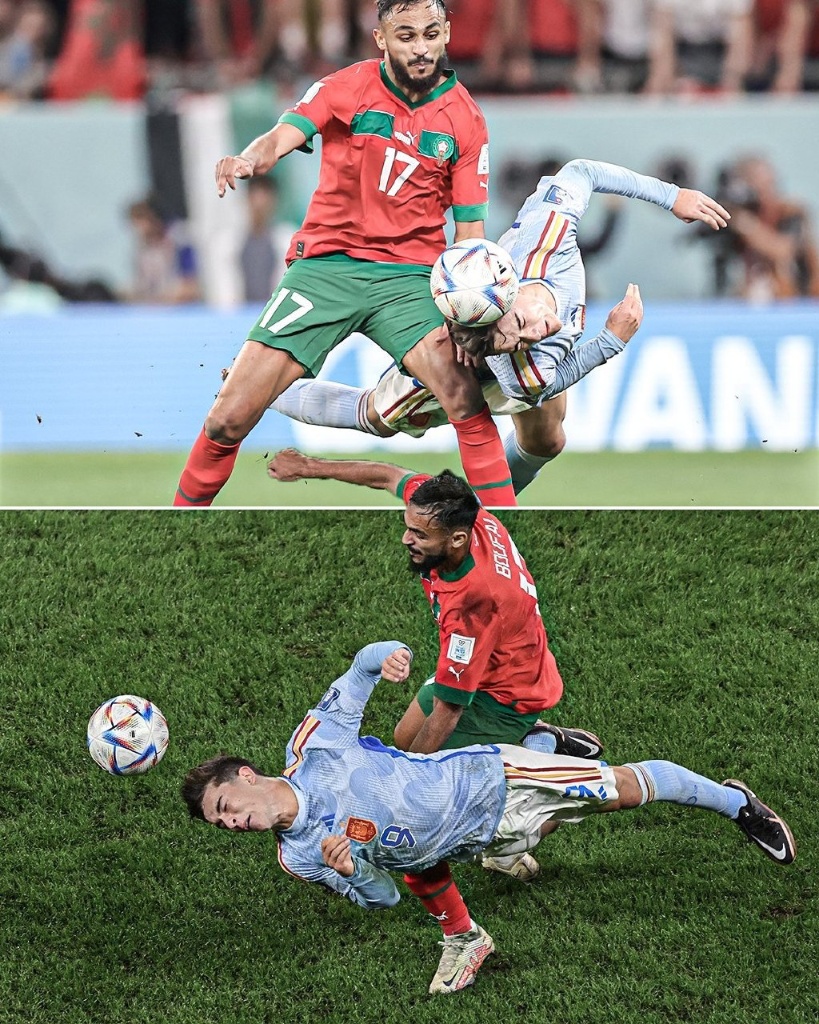 关于瑞士爆冷摩洛哥，萨内统治全场的信息